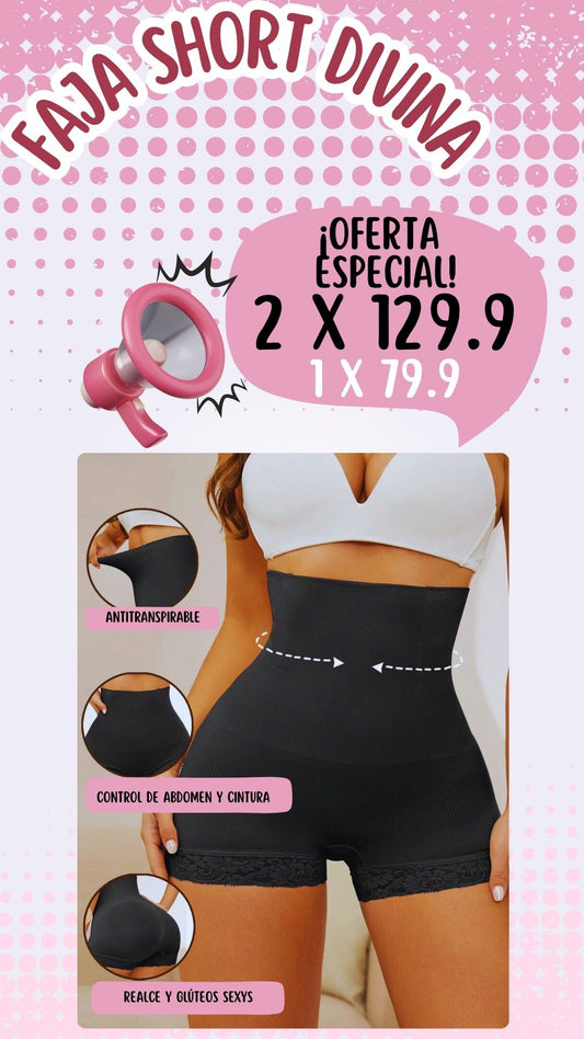 SHORT MUJER DIVINA SHOP